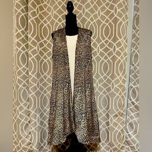 NWT Dress and leopard cover large, 2 clothing pieces